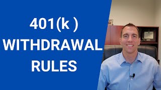 Your 401k – How do you use it What are the 401k withdrawal rules [upl. by Ketti413]