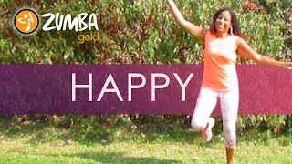 HAPPY by Pharrell Williams  Zumba® Zumba Gold®  Senior Dance Fitness  We Keep Moving [upl. by Lednek]