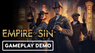 Empire of Sin Gameplay Demo  Summer of Gaming [upl. by Noell]