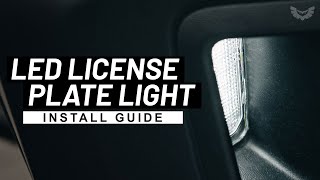 STEDI Ford Ranger amp Everest LED License Plate Light  Install Guide [upl. by Zacharias]