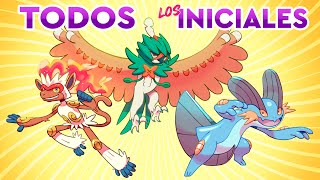 TODOS LOS POKÉMON INICIALES EXPLICADOS [upl. by Eal]