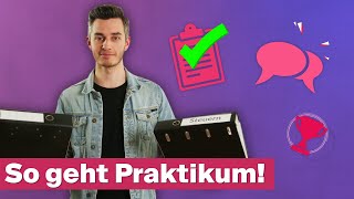 Praktikum Das sollte man wissen [upl. by Enelahs]