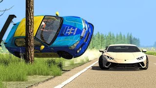 EXTREME CRASHES 149  BeamNG Drive  CRASHdriven [upl. by Eenram]