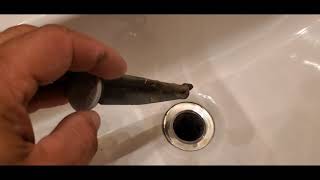 How to Reattach a Sink Drain Stopper [upl. by John535]