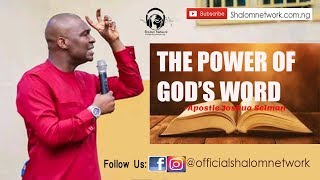 The Power of Gods Word By Apostle Joshua Selman [upl. by Lonni]