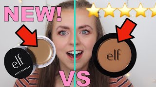 NEW elf Putty Bronzer VS elf Primer Infused Bronzer [upl. by Anaihsat]