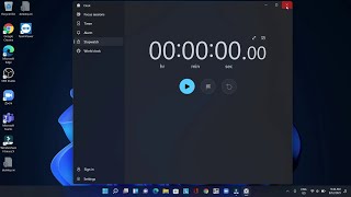 WHERE IS THE CLOCK TIMER AND STOPWATCH IN WINDOWS 11 [upl. by Atnomed809]