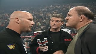 Stone Cold Confronts Sgt Slaughter 981997 [upl. by Gnohp]