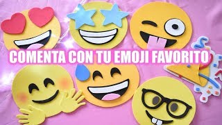 COMO HACER EMOJIS EN FOAMY O GOMA EVA 🤗Karol [upl. by Philine]