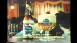 Pabst Blue Ribbon Commercial from the 1970s [upl. by Kerman]