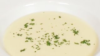 Vichyssoise Crema fria de Puerros y Patatas [upl. by Buxton548]