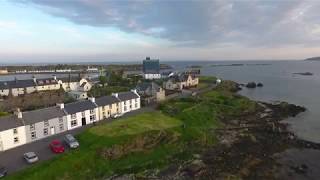 Welcome to Islay Drone Footage of Port Ellen [upl. by Ordnasil84]