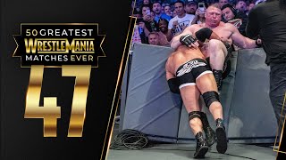 FULL MATCH Goldberg vs Brock Lesnar — Universal Title Match WrestleMania 33 [upl. by Chew262]