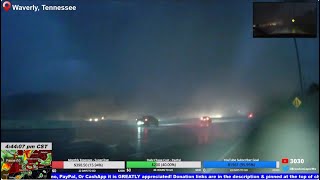 Nashville Tennessee Tornado Live Stream [upl. by Fondea]