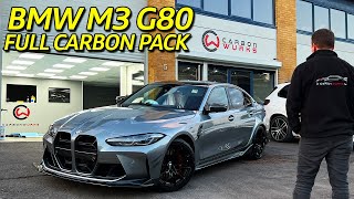 BMW M3 G80  The Full Carbon Pack [upl. by Ledah]