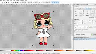 How to remove a background in inkscape [upl. by Zubkoff]