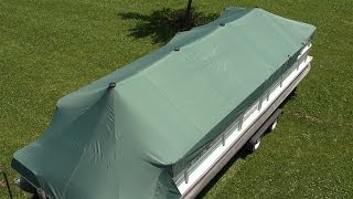 How to Make a Pontoon Boat Cover [upl. by Aitan54]