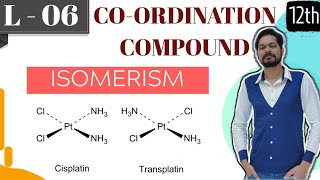 COORDINATION CHEMISTRY I CLASS 12 L6 I JEE I NEET I Isomerism [upl. by Bashuk]