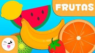 LAS FRUTAS  Vocabulario para niños [upl. by Vincenta620]