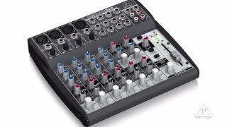 BEHRINGER XENYX 1202 Overview [upl. by Snilloc]