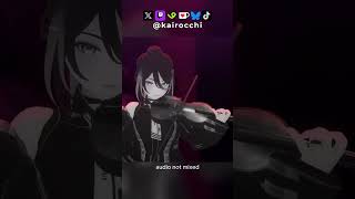 I am also a Vtuber violinist 💙 Would you love to hear more covers violin anime pop fnaf [upl. by Dylane657]