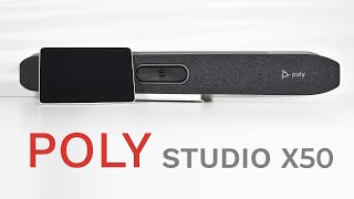 Poly Studio X50 Unboxing [upl. by Ellette]