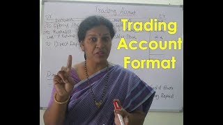 quotTrading Accountquot  Introduction amp Proforma in Final Accounts [upl. by O'Carroll]