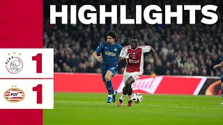 Highlights Ajax  PSV  Eredivisie [upl. by Adyl107]