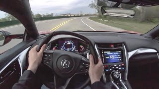 2020 Acura NSX  POV Evening Test Drive Binaural Audio [upl. by Aelegna]