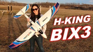 HobbyKing Bix3  Great Beginner RC Plane  TheRcSaylors [upl. by Orvas]