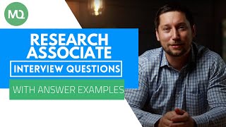 Research Associate Interview Questions and Answers [upl. by Nickolas356]