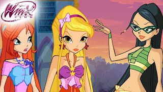 Winx Club  Stella and Bloom VS Mitzi [upl. by Schaffel]