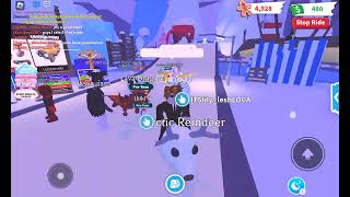 Trading Arctic Reindeer Adopt me roblox 1 [upl. by Neehsar]