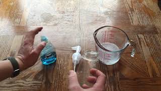 How To Make Foaming Hand Soap  Foam Pump Soap [upl. by Jacinthe]