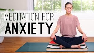 Meditation for Anxiety  Yoga With Adriene [upl. by Sakram]