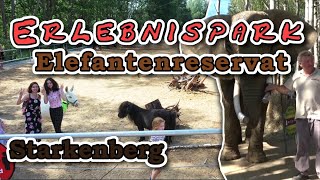 Elefantenreservat Erlebnispark Starkenberg WERBUNG unbezahlt [upl. by Elyrrad876]