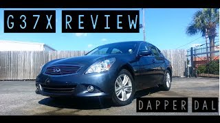 2010 Infiniti G37x Sedan WalkAround amp Review  Dapper Reviews [upl. by Ociram]