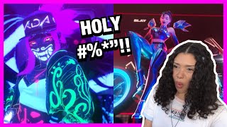 FIRST TIME REACTING TO KDA POPSTARS amp MORE REACTION [upl. by Yreffeg]