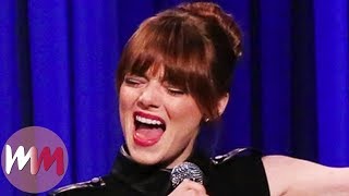 Top 10 Hilarious Emma Stone Moments [upl. by Nnil]