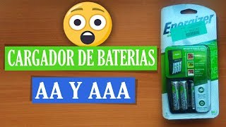 El Cargador De Baterías o Pilas Energizer Recargables 2025 [upl. by Pedaias]