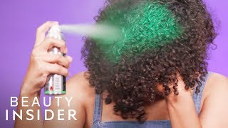 We Tested 4 Temporary Hair Color Sprays That Change Your Hair Color In Seconds [upl. by Nivahb372]