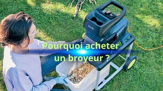 Broyeur pour végétaux 2800 W  MAC ALLISTER [upl. by Asilrak]