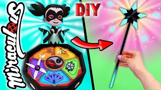 💙🌟DIY How to make Realistic Puppeteers Wand  Weapon of the Puppeteer from Miraculous Ladybug ⭐💙 [upl. by Uol]