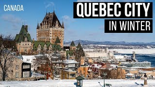 Things to do in Quebec City in Winter  ICE HOTELS and WINTER CARNIVALS [upl. by Kcorb]