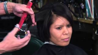 How to Use Thinning Shears on Hair [upl. by Midas]