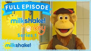 Milkshake Monkey  Swimming  Full Episode [upl. by Oderfla]