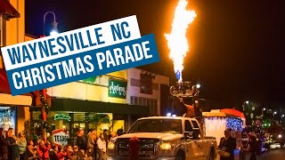 Waynesville NC Christmas Parade 2022 [upl. by Ahsuat770]