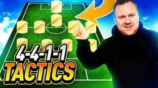 EAFC 24  The Best 4411 Custom Tactics  Player Instructions [upl. by Iborian]