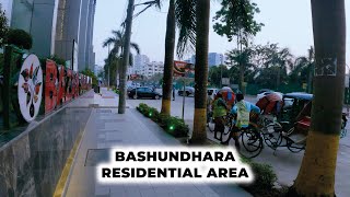 4K Dhaka Walking Tour In Bashundhara Bangladesh [upl. by Leahplar]