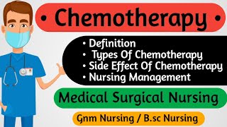 Chemotherapy Procedure  Types Of Chemotherapy  Cancer Treatment [upl. by Adnauqaj]